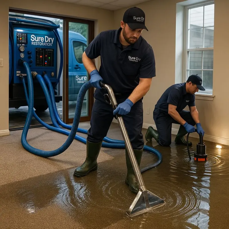 Water Extraction and Removal process in Back Mountain, PA